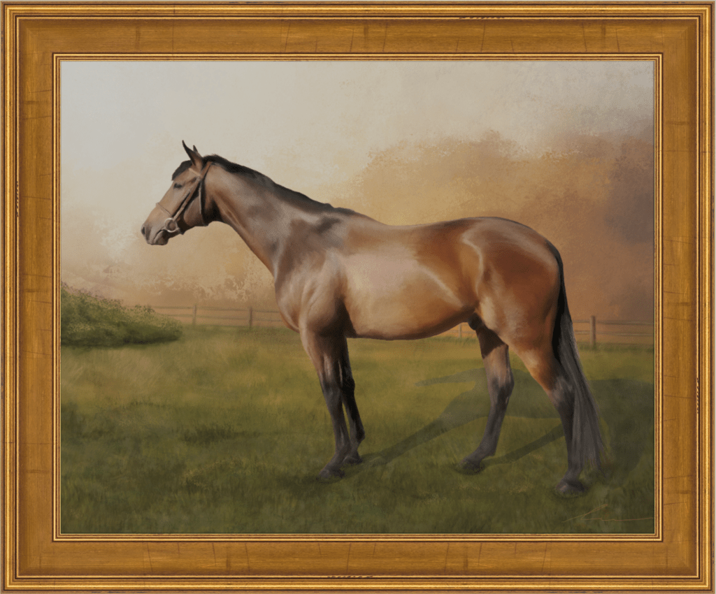 Painted horse